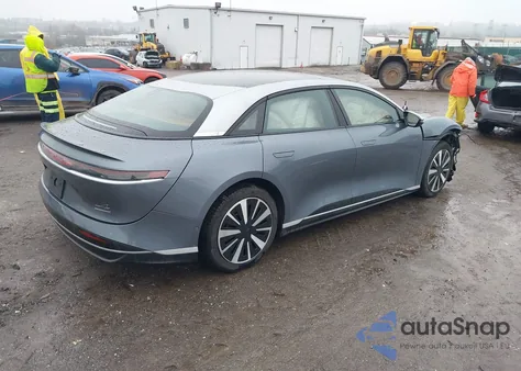 2025 Lucid Air Grand Touring from USA, damaged, VIN 50EA1GBA4SA024827